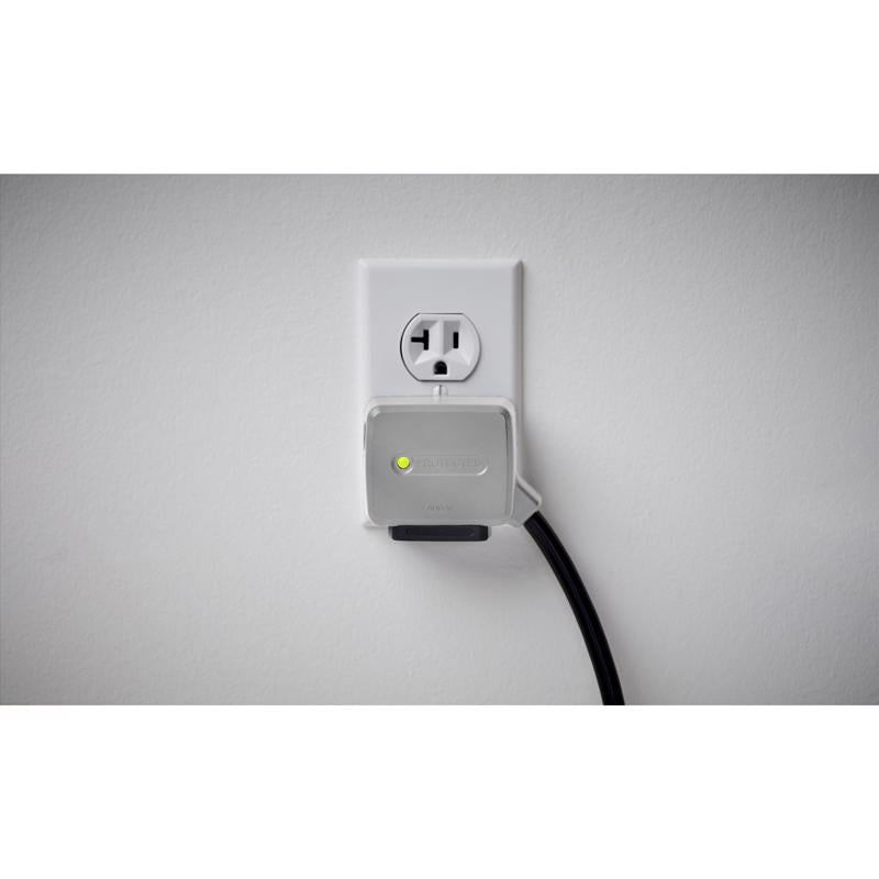 Charg 10 ft. L 7 outlets Surge Protector Black 1000 J