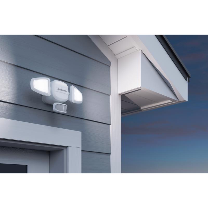Mr. Beams Motion-Sensing Battery Powered LED White Security Light