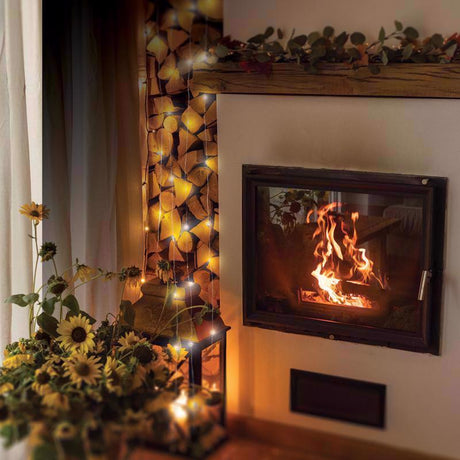 Feit LED Fairy String Lights Warm White 30 ft. 100 lights