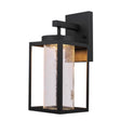 Globe Electric Capulet 1-Light Matte Black Wall Sconce