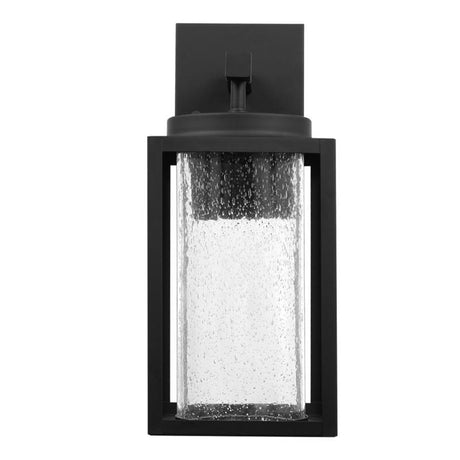 Globe Electric Capulet 1-Light Matte Black Wall Sconce