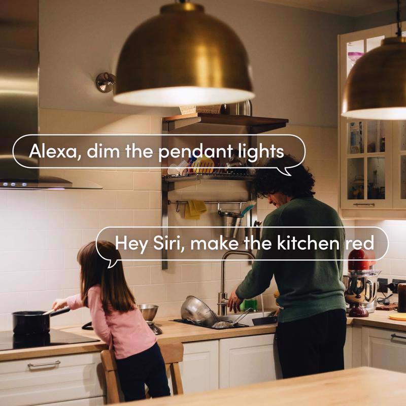 LIFX Smart Home BR30 E26 (Medium) Smart-Enabled LED Bulb Color Changing 75 Watt Equivalence 1 pk