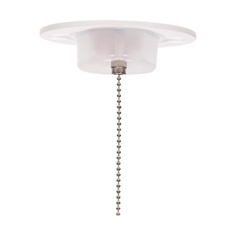 ETI 1.76 in. H X 4.72 in. W X 4.72 in. L White Ceiling Light