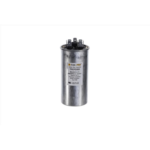 Titan Pro 35+5 MFD 440 V Round Run Capacitor