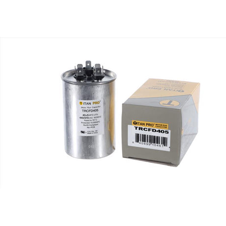 Titan Pro 40+5 MFD 440 V Round Run Capacitor