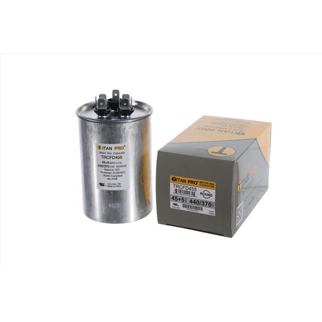 Titan Pro 45+5 MFD 440 V Round Run Capacitor