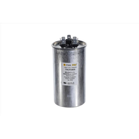 Titan Pro 60+5 MFD 440 V Round Run Capacitor