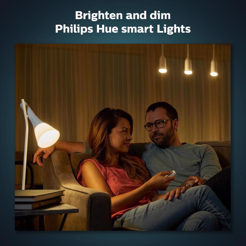 Philips Hue White Wireless Dimmer Switch w/Remote Control 1 pk