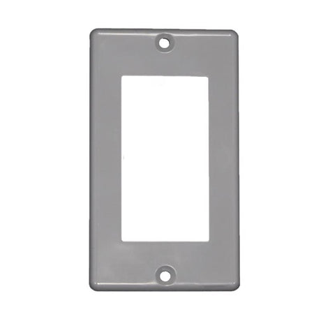 Cantex EZ Box Rectangle Thermoplastic 1 gang 4.29 in. H X 2.360 in. W GFCI Cover