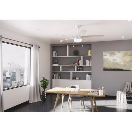 Hunter Anisten 52 in. White LED Indoor Ceiling Fan