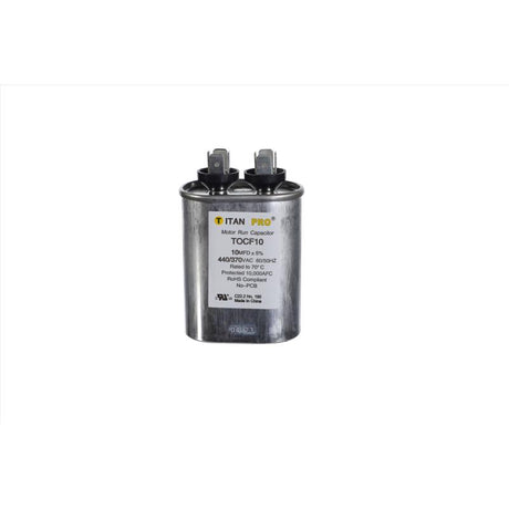 Titan Pro 10 MFD 440 V Oval Run Capacitor