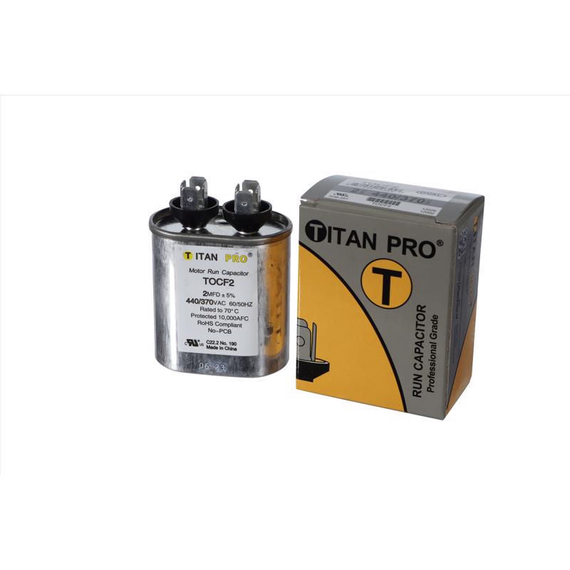 Titan Pro 2 MFD 440 V Oval Run Capacitor
