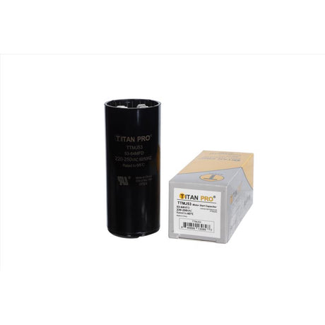 Titan Pro 53-64 MFD 250 V Round Start Capacitor
