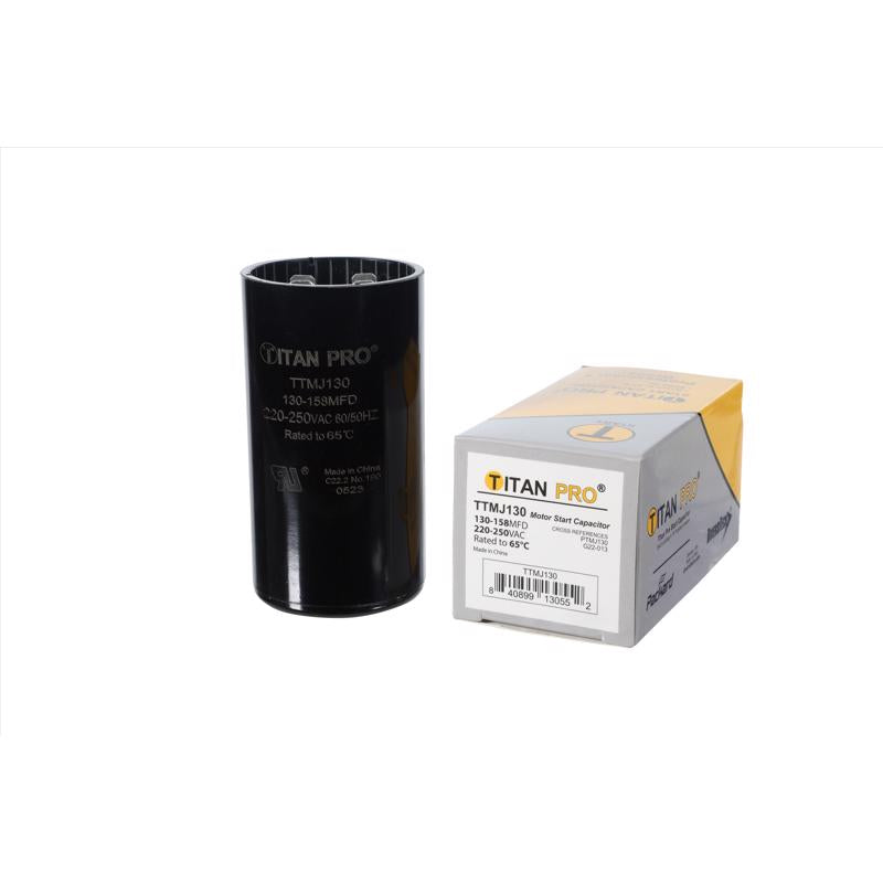 Titan Pro 130-158 MFD 250 V Round Start Capacitor