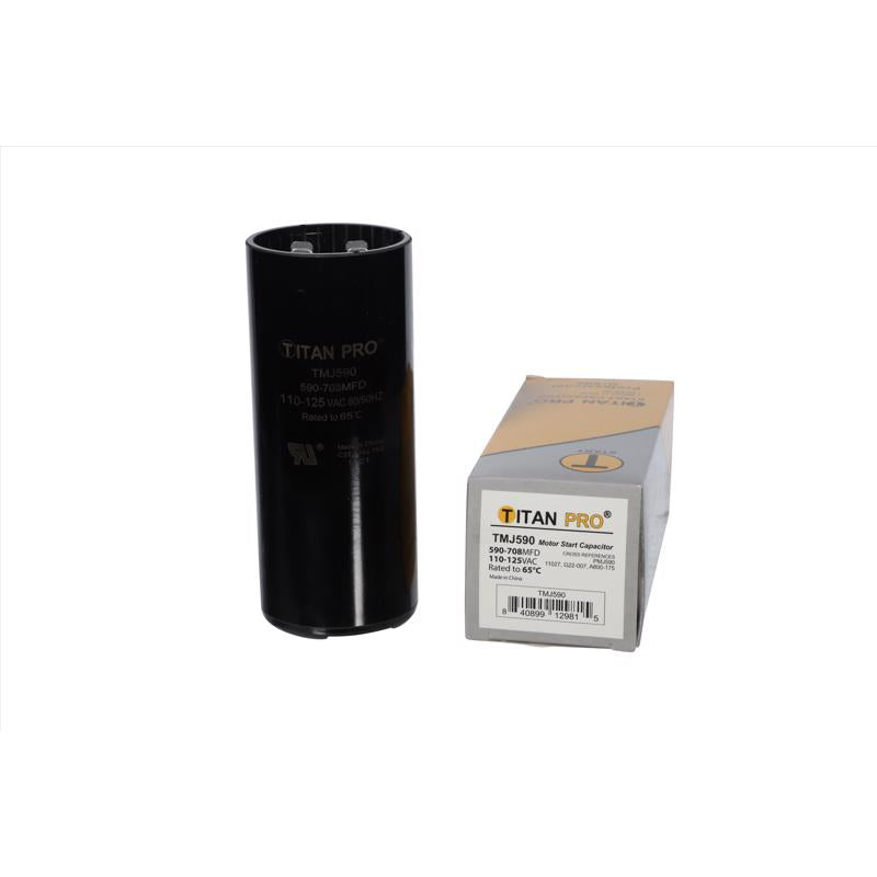 Titan Pro 590-708 MFD 125 V Round Start Capacitor