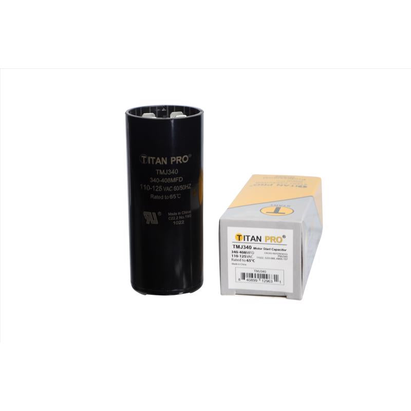 Titan Pro 340-408 MFD 125 V Round Start Capacitor