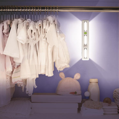 Shawshank LEDz 220 lm COB LED Hanging Hook Light Bar w/Timer