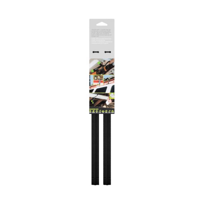 Twisted Goat 72 in. L Black Twist Ties 2 pk
