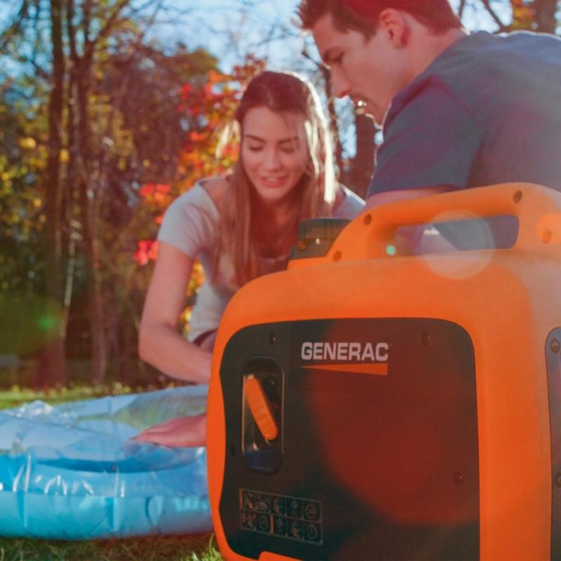 Generac PowerRush 120 V Gas Portable Generator 2500 W