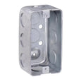 Southwire New Work 13 cu in Rectangle Galvanized Steel 1 gang Outlet Box Gray
