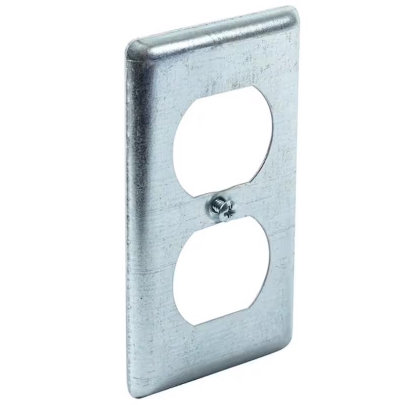 Southwire Rectangle Zinc-Plated Steel Box Cover