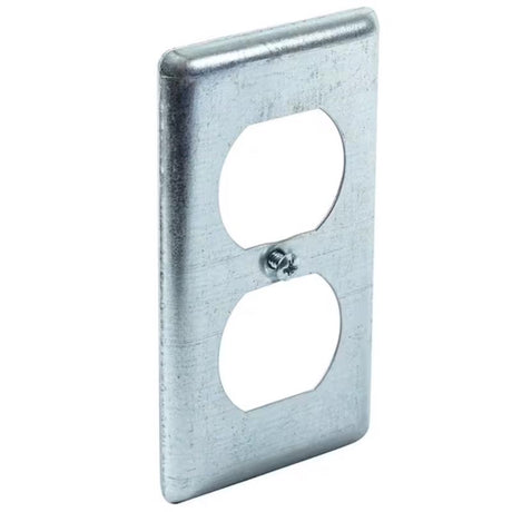 Southwire Rectangle Zinc-Plated Steel Box Cover