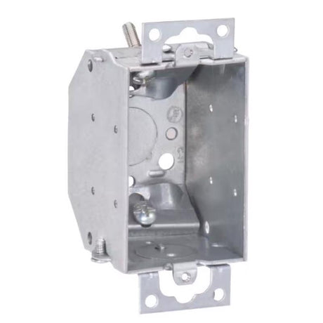 Southwire New and Old Work Rectangle Galvanized Steel 1 gang Switch Box