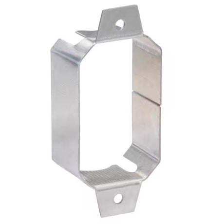 Southwire New and Old Work Rectangle Galvanized Steel Box Extension Ring