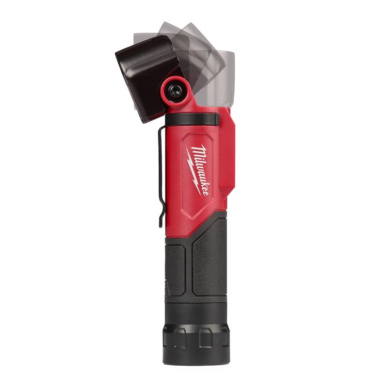 Milwaukee 500 lm Black/Red LED Rechargeable Flashlight