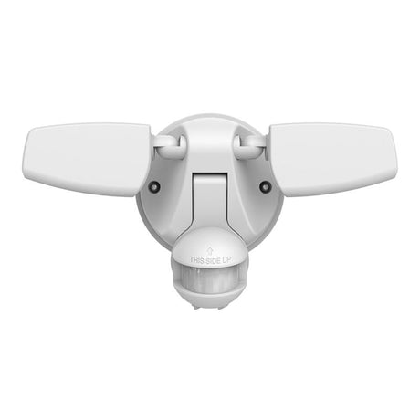 Halo Motion-Sensing Hardwired LED White Floodlight