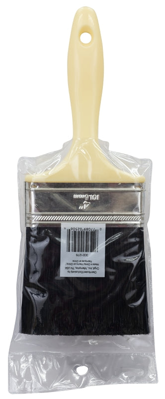 ProSource OR 3175 0400 Pain Wt Brush, 4 in W, Flat Sash, Polyester