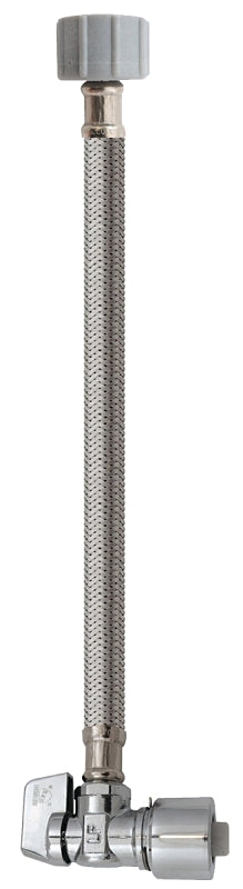 Keeney 2622PCPOLFC12K Quick Lock Valve, 5/8 in Connection, Compression, 125 psi Pressure, 160 deg F Temperature