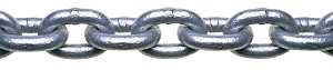 Baron PC30516HDGP Proof Coil Chain, 5/16 in, 92 ft L, 30 Grade, Carbon Steel, Hot-Dipped Galvanized