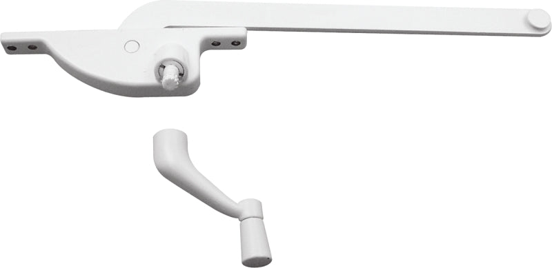 Prime-Line H 3708 Window Operator, For: Older Steel Framed Windows, Left, Powder-Coated