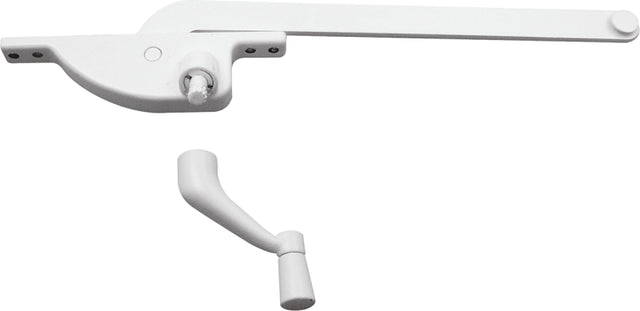 Prime-Line H 3708 Window Operator, For: Older Steel Framed Windows, Left, Powder-Coated