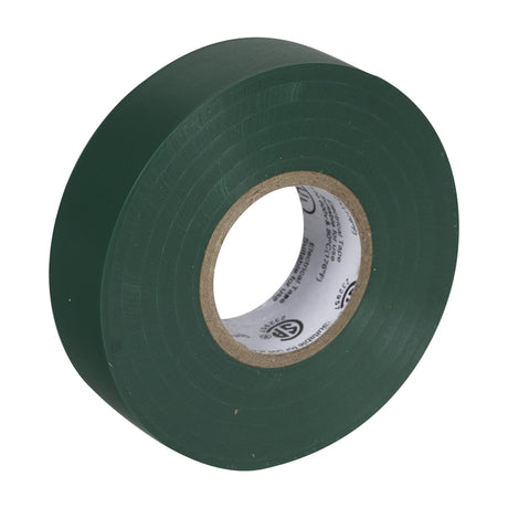 Duck Professional Grade 0.75 in. W X 66 ft. L Green Vinyl Electrical Tape, Pack of 12
