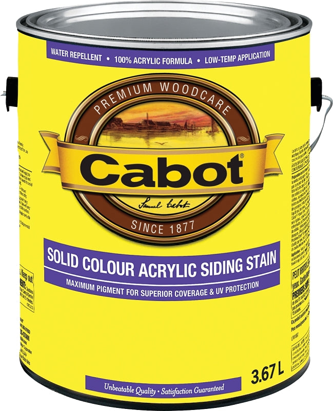 Cabot 800 Series 0808C Siding Stain, Brown, Liquid, 3.43 L, Pack of 4