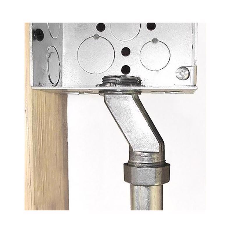 Sigma Engineered Solutions ProConnex 1/2 in. D Die-Cast Zinc Offset Compression Connector For EMT 1