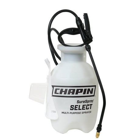 Chapin 27010 Series Compression Sprayer, 1 gal Tank, Poly Tank, 34 in L Hose