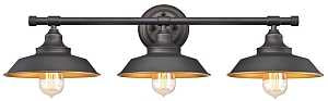 Westinghouse 6344900 Indoor Wall Light Fixture, 3-Lamp, Metal Fixture, Bronze Fixture, Oil-Rubbed Bronze Fixture