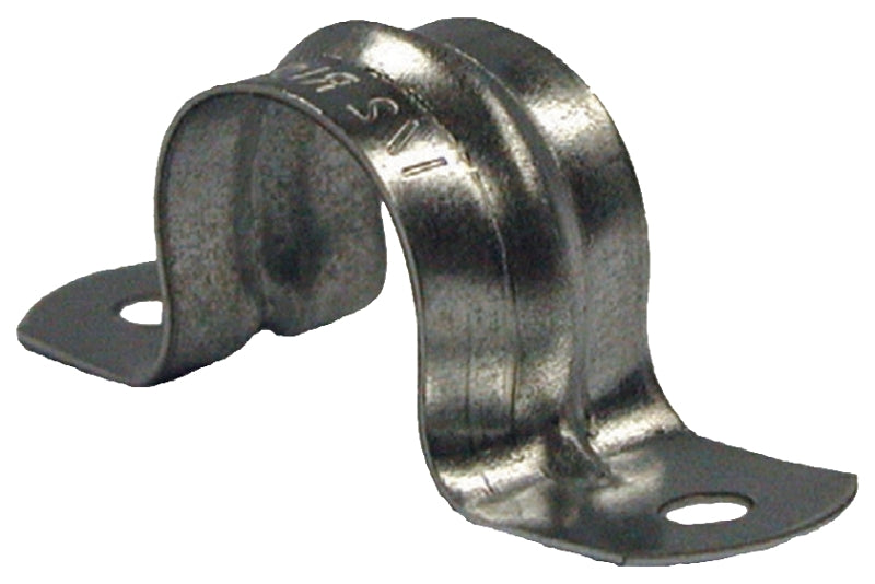 Hubbell E2S050 EMT Strap, 1/2 in, Steel, 100/CT