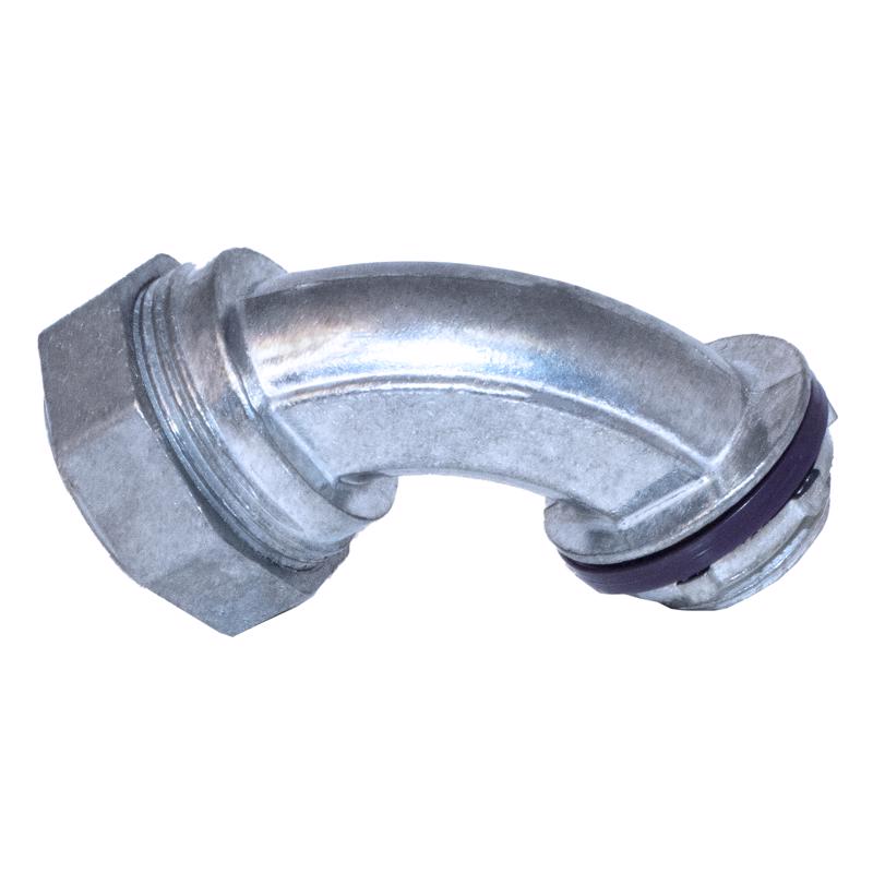 Sigma Engineered Solutions ProConnex 1/2 in. D Die-Cast Zinc 90 Degree Connector For Liquid Tight 1