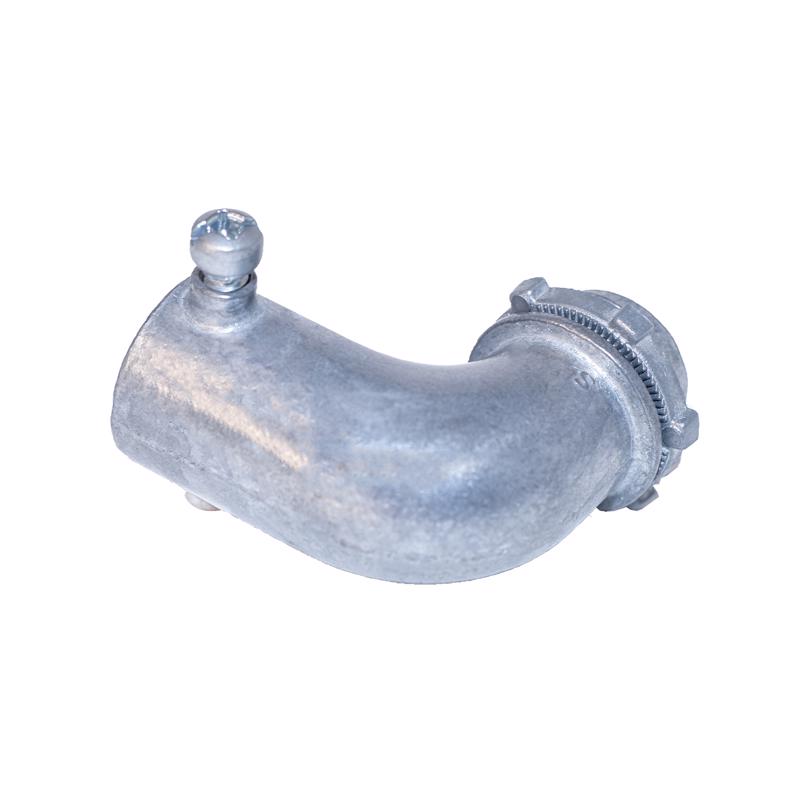 Sigma Engineered Solutions ProConnex 1/2 in. D Die-Cast Zinc 90 Degree Set Screw Connector For EMT 1