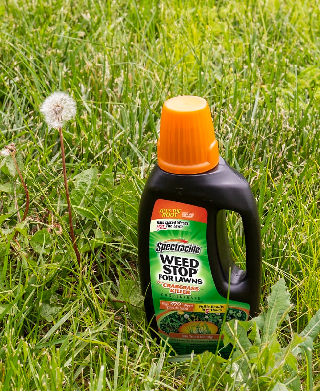 Spectracide HG-96393 Weed Stop Crabgrass Killer, Liquid, Brown, 32 fl-oz