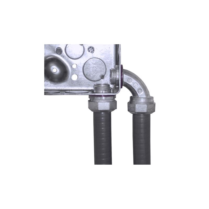 Sigma Engineered Solutions ProConnex 3/4 in. D Die-Cast Zinc 90 Degree Connector For Liquid Tight 1