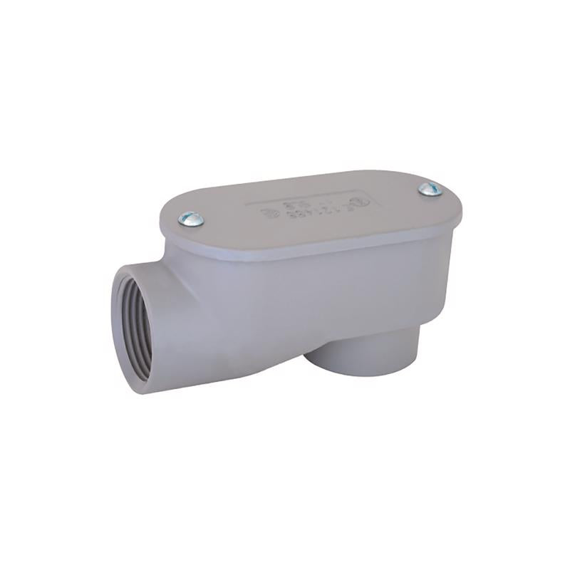 Sigma Engineered Solutions ProConnex 2 in. D Die-Cast Aluminum Service Entrance Elbow For Rigid/IMC