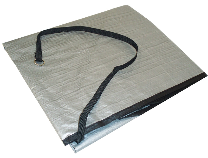 Frost King AC5H Window Air Conditioner Cover, 28 in L, 28 in W, 6 mil Thick Material, Polyethylene, Gray