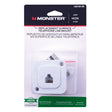 Monster Just Hook It Up 1-Jack Phone Jack Surface-Mount