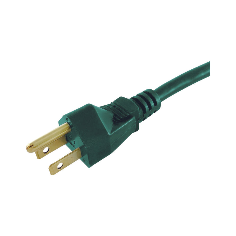 Ace Outdoor 50 ft. L Green Triple Outlet Cord 16/3 SJTW