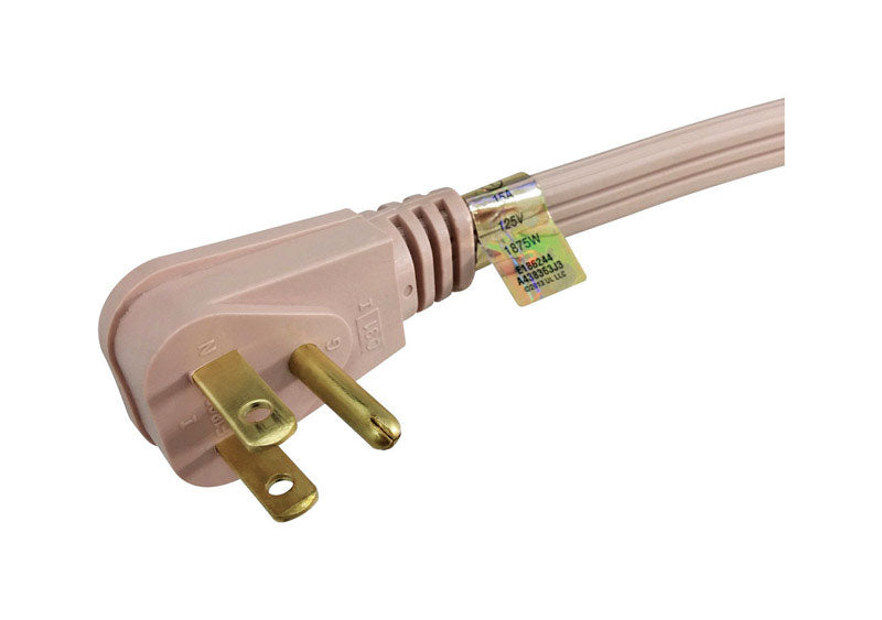 Ace 14/3 SPT-3 125 V 3 ft. L Appliance Cord